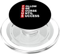 Couleur Rouge Follow The Course Red Graphic PopSockets PopGrip pour MagSafe