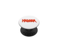 Couleur Rouge nausée Amusante PopSockets PopGrip Adhésif