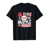 Couleur Rouge The Hustle Looks Crazy Red Graphic T-Shirt