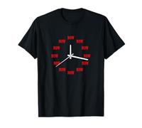 Couleur Rouge The Perfect Time Red Graphic T-Shirt