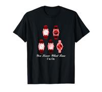 Couleur Rouge The Time I'm on Red Graphic T-Shirt