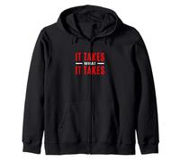 Couleur Rouge What It Takes Red Graphic Sweat à Capuche
