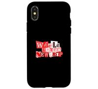 Couleur Rouge Whole Lotta New Drip Red Graphic Coque pour iPhone X/XS