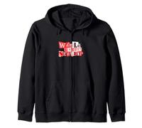 Couleur Rouge Whole Lotta New Drip Red Graphic Sweat à Capuche