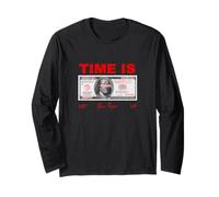 Couleur Rouge « You Already Know What Time » - Graphique Rouge Manche Longue