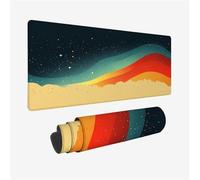 Couleur Tapis de Souris Ciel Étoilé Tapis Souris XXL 1500x800x3mm sous Main Bureau Gaming Accessoire, Mouse Pad avec Bords Surpiqués et Dos Antidérapant, Haute Précision et Vitesse, pour Gamer