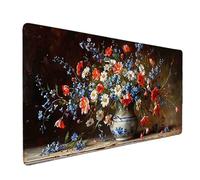 Couleur Tapis de Souris Fleur Tapis de Souris XXL 1200 x 600 mm Mouse Pad Gaming en Caoutchouc Antidérapant et Imperméable Desk Mat pour Ordinateur Portable, Maison, Gamer, Accessoires Bureau e5997