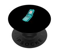 Couleur Turquoise Call Me When You Get A Grip Turquoise PopSockets PopGrip Adhésif