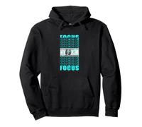 Couleur Turquoise : concentrez-Vous sur Votre Argent | Graphique Turquoise Sweat à Capuche