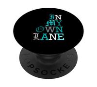 Couleur Turquoise : in My Own Lane Turquoise PopSockets PopGrip Adhésif