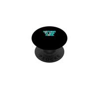 Couleur Turquoise Nothing to See Here Turquoise Graphic PopSockets PopGrip Adhésif