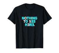 Couleur Turquoise Nothing to See Here Turquoise Graphic T-Shirt