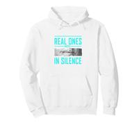 Couleur Turquoise Say Less Real Ones Turquoise WT Graphic Sweat à Capuche