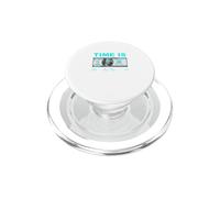 Couleur Turquoise Vous Savez déjà à Quelle Heure Turquoise Graphic PopSockets PopGrip pour MagSafe