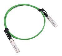 [Couleur verte] Câble Twinax SFP+ DAC 10Gbase-CU SFP+ câble en cuivre compatible avec Cisco SFP-H10GB-CU1.5M, Ubiquiti, Juniper, Mellanox, Mikrotik, Netgear, Supermicro, Open Source 1,5 m