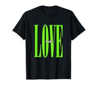 Couleur Verte et graphisme Vert Love T-Shirt