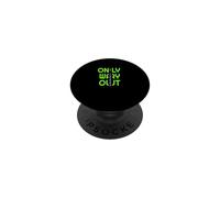 Couleur Verte Go Through It Green Graphic PopSockets PopGrip Adhésif