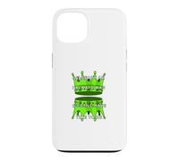 Couleur Verte : Graphique était, am et Sera Vert Coque pour iPhone 13