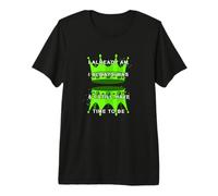 Couleur Verte : Graphique était, am et Sera Vert T-Shirt Haut de Gamme