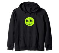 Couleur Verte Hustle Vision Green Graphic Sweat à Capuche