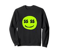 Couleur Verte Hustle Vision Green Graphic Sweatshirt