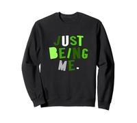 Couleur Verte Just How I Be Green Graphic Sweatshirt
