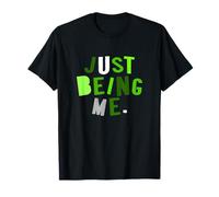 Couleur Verte Just How I Be Green Graphic T-Shirt