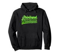 Couleur Verte Privileged-X3 Green Graphic Sweat à Capuche