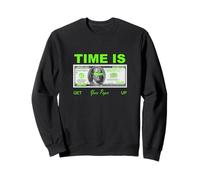 Couleur Verte Que Vous Savez déjà à Quelle Heure Graphique Vert Sweatshirt