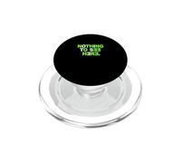 Couleur Verte Rien à Voir Ici Graphique Vert PopSockets PopGrip pour MagSafe