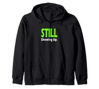 Couleur Verte Toujours Visible. Graphique Vert Sweat à Capuche