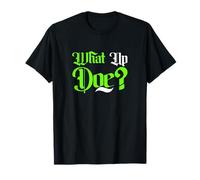Couleur Verte What Up Do ? Graphique Vert T-Shirt