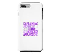 Couleur Violette Go Ahead, Judge Me Purple Graphic Coque pour iPhone 7 Plus/8 Plus