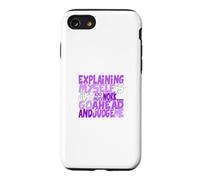 Couleur Violette Go Ahead, Judge Me Purple Graphic Coque pour iPhone SE (2020) / 7/8
