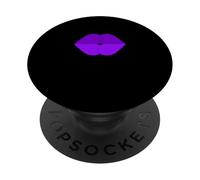 Couleur Violette Kissing Hearts Purple Graphic PopSockets PopGrip Adhésif