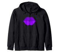 Couleur Violette Kissing Hearts Purple Graphic Sweat à Capuche