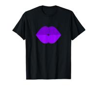 Couleur Violette Kissing Hearts Purple Graphic T-Shirt