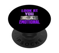 Couleur Violette Money Over Feelings Graphique Violet PopSockets PopGrip Adhésif