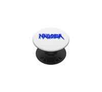 Couleur Violette nausée Amusante PopSockets PopGrip Adhésif