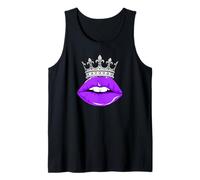 Couleur Violette Royal Kiss Purple Graphic Débardeur