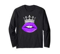 Couleur Violette Royal Kiss Purple Graphic Manche Longue