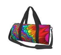 Couleur vive, Sac de Voyage de Grande capacité, Sac à Main Rond, Sac de Voyage de Sport, fourre-Tout, Sac de Fitness