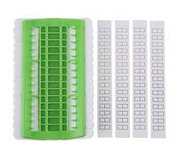 Couleurs 30 Positions Porte-Aiguille Point Croix Fil À Broder 3 Couleurs Porte-Aiguille Point Croix Organisateur Fil En Plastique Organisateur Fil Fil À Broder Outils Couture Pour Fils À Coudre(Vert)