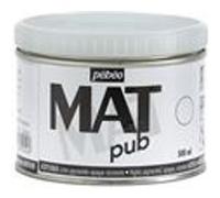 Pébéo Peinture acrylique Mat Pub – extra fine et extra mate – Bleu turquoise 500 ml