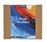 Couleurs Acryliques Pebeo Studio Acrylics - Set 24 Tubes 20 Ml Couleurs Assorties + Accessoires Coffret 24 X 20 Ml COFFRET 24 x 20 ML G