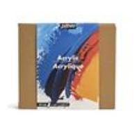 Pébéo – Studio Acrylics – Kit acrylique 48x20 ml, couleurs assorties, pinceaux & spatule