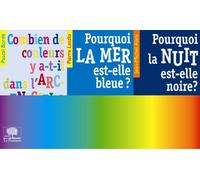 Couleurs: Coffret en 3 volumes : Combien de couleurs y a-t-il dans l'arc-en-ciel ? ; Pourquoi la mer est-elle bleue ? ; Pourquoi la nuit est-elle noire ?