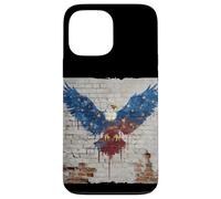Couleurs d'aigle aux États-Unis pour Les Amateurs de Graphiques des aigles symboliques Coque pour iPhone 13 Pro Max