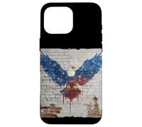 Couleurs d'aigle aux États-Unis pour Les Amateurs de Graphiques des aigles symboliques Coque pour iPhone 16 Pro Max