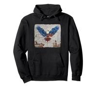 Couleurs d'aigle aux États-Unis pour Les Amateurs de Graphiques des aigles symboliques Sweat à Capuche